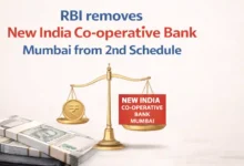 RBI removes New India Co-operative Bank Mumbai from 2nd Schedule
