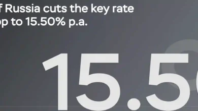 Russia cuts key rate by 50 basis points to 15.50% per annum