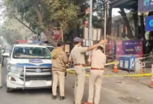 Police reached the spot where cash was looted outside SBI ATM