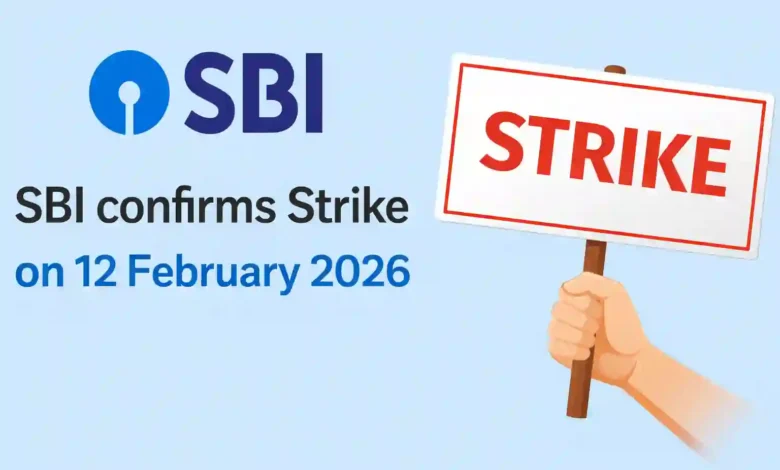 SBI confirms Strike on 12 February 2026