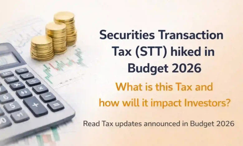 Securities Transaction Tax (STT) hiked in Budget 2026, What is this Tax and how will it impact Investors?