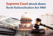 Supreme Court struck down Bank Nationalisation Act 1969, Read R.C. Cooper v. Union of India case