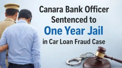 Canara Bank Officer Sentenced to One Year Jail in Car Loan Fraud Case
