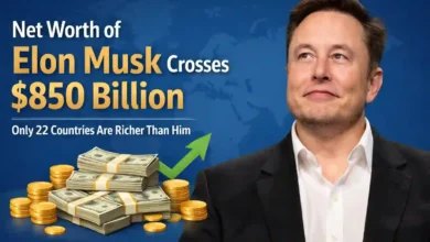 Net Worth of Elon Musk crosses $850 billion, Only 22 countries are richer than Him