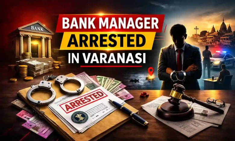 Punjab & Sind Bank Manager arrested in Varanasi