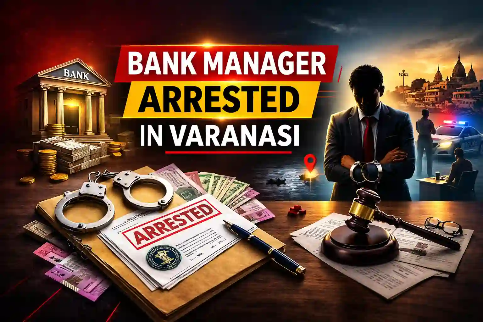 Punjab & Sind Bank Manager arrested in Varanasi
