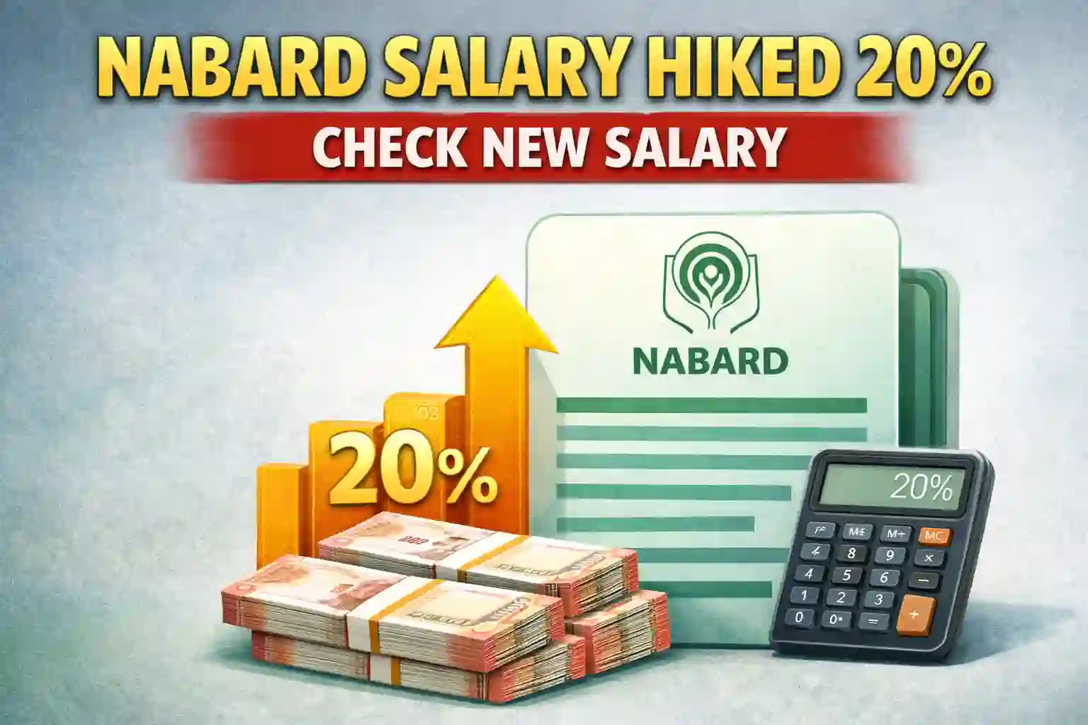NABARD salary hiked 20%, Check New salary