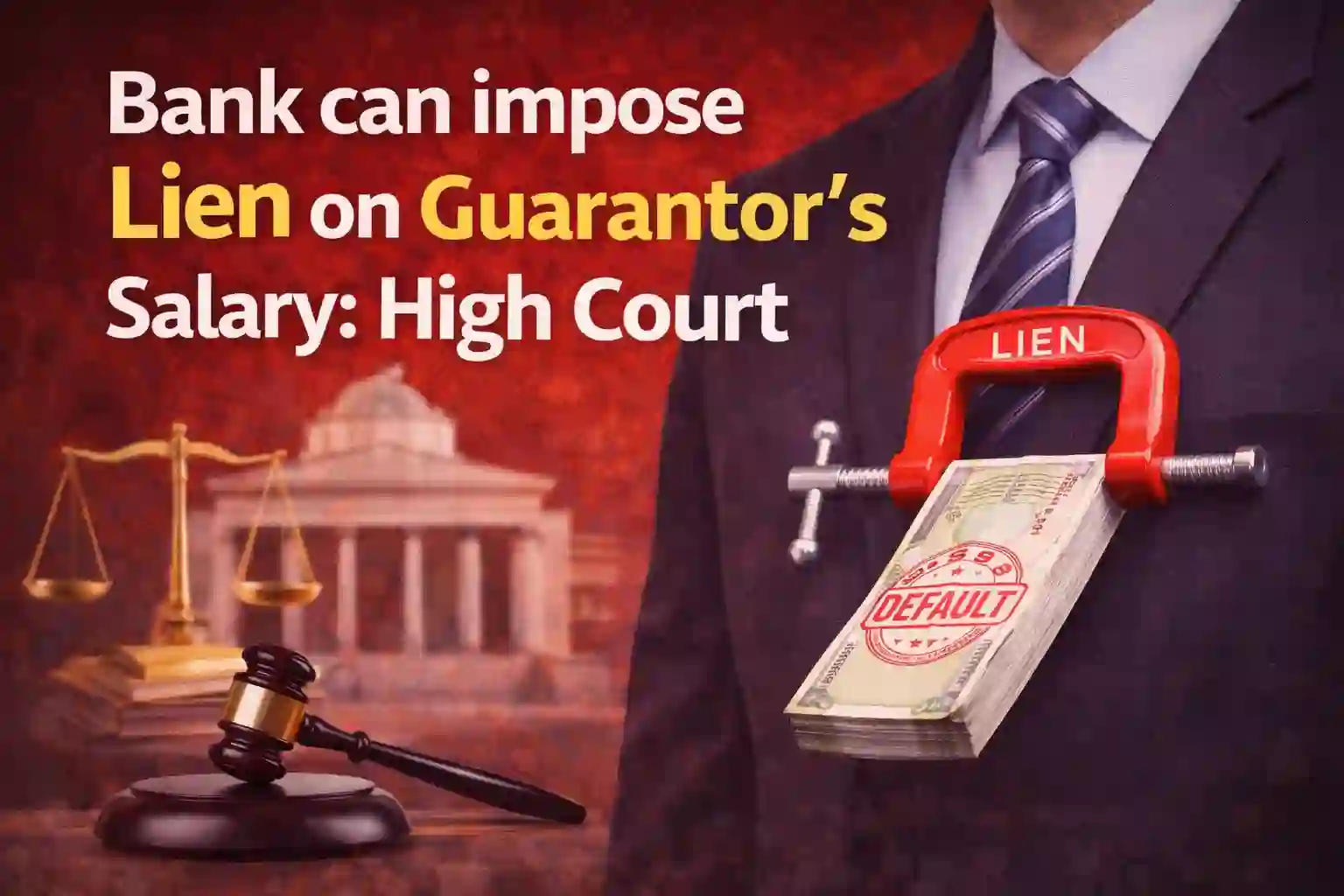 Bank can impose Lien on Guarantor's Salary: High Court