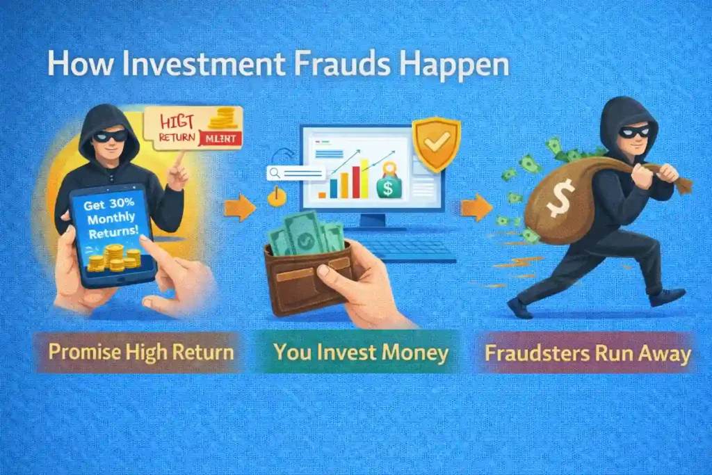 How investment frauds happen
