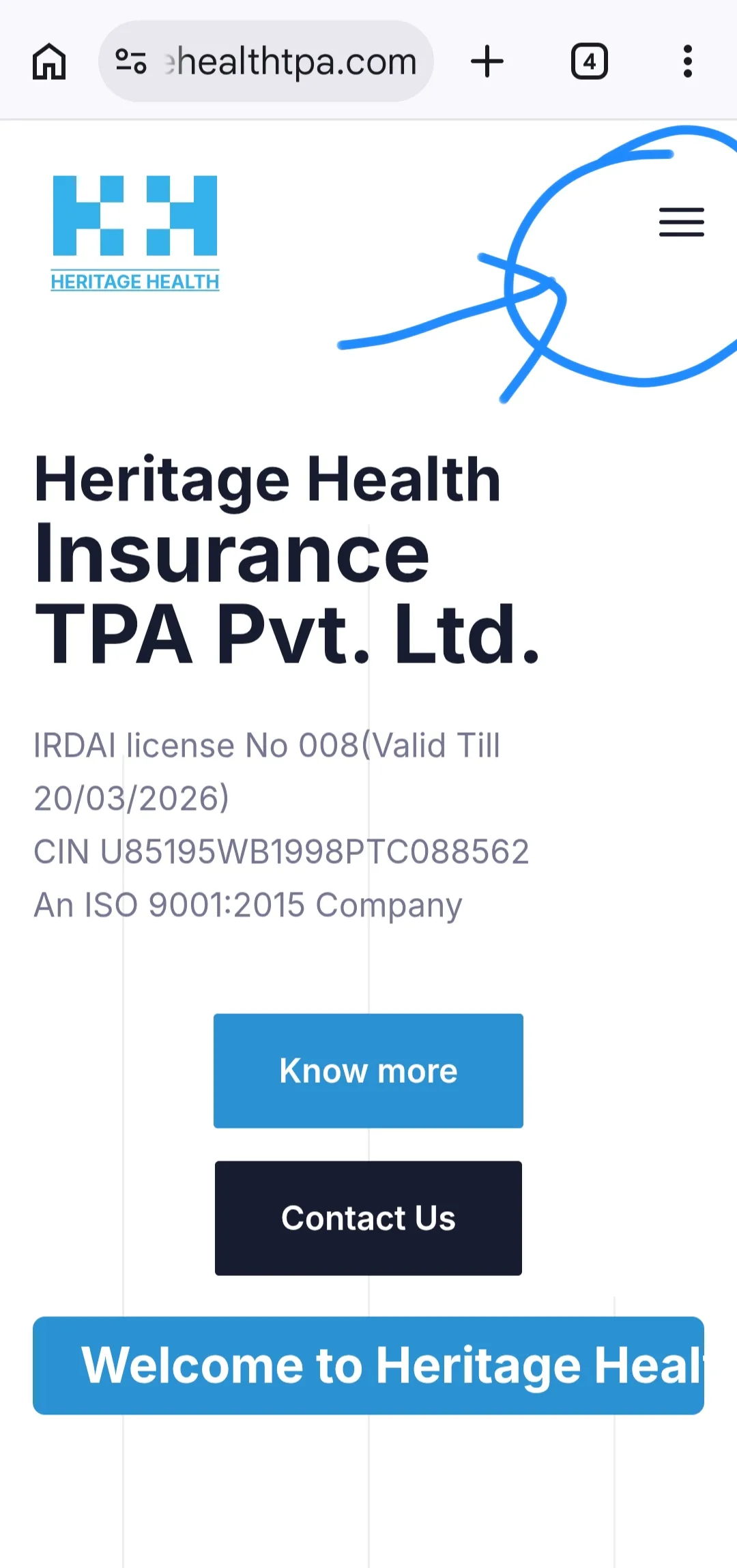 Heritage TPA Home Page