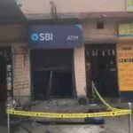 Thieves Uprooted and Stole SBI Bank ATM in Muzaffarpur