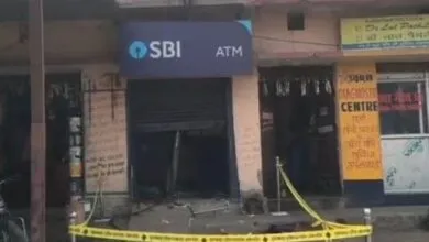 Thieves Uprooted and Stole SBI Bank ATM in Muzaffarpur