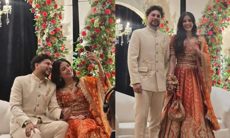 Kuldeep Yadav and Vanshika Chadha
