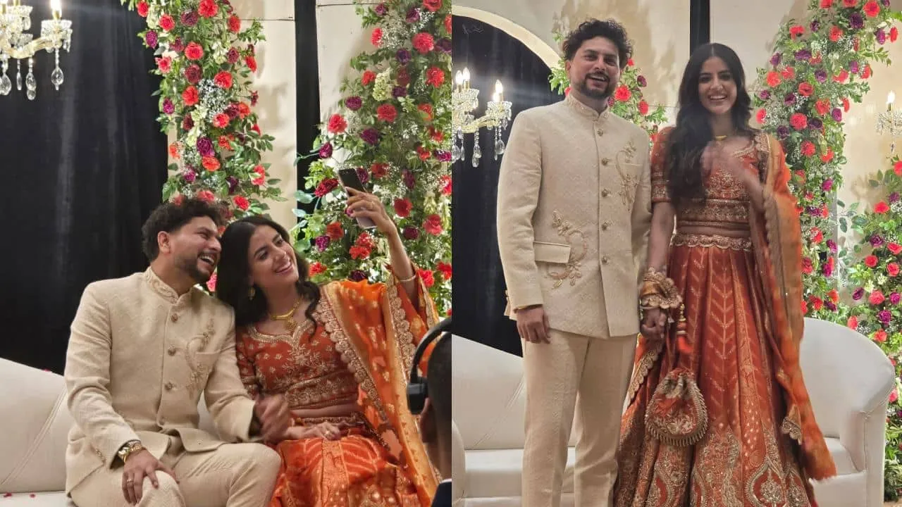 Kuldeep Yadav and Vanshika Chadha