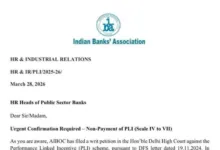 AIBOC in Action, Files Court Case against new PLI Scheme