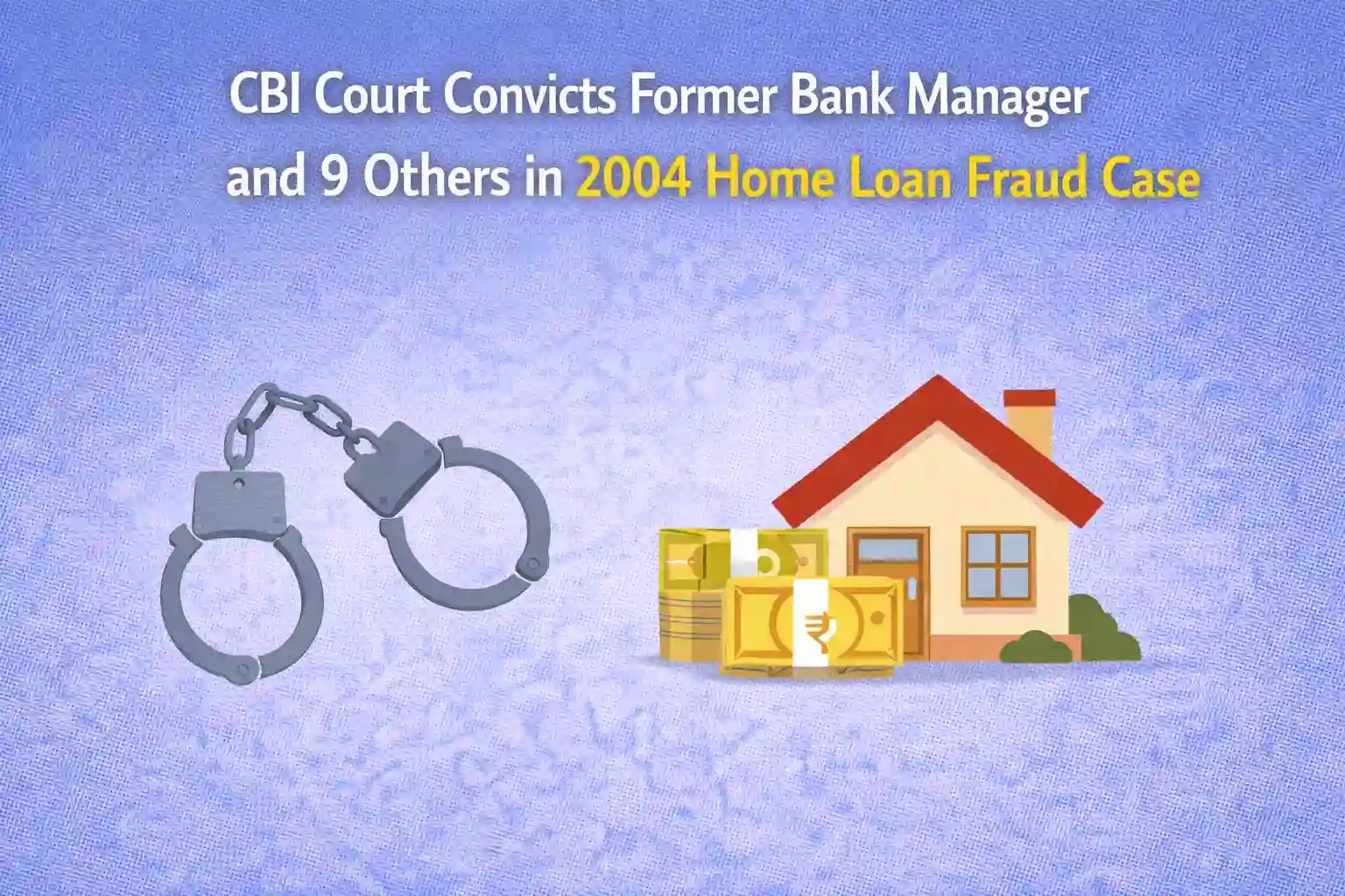 Big Home Loan Fraud in Central Bank of India, 10 People convicted by CBI