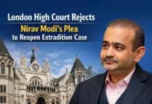 London High Court Rejects Nirav Modi’s Plea to Reopen Extradition Case