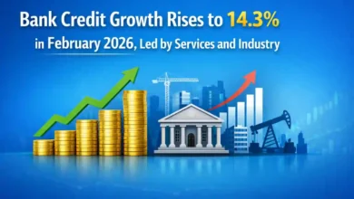Bank Credit Growth Rises to 14.3% in February 2026, Led by Services and Industry