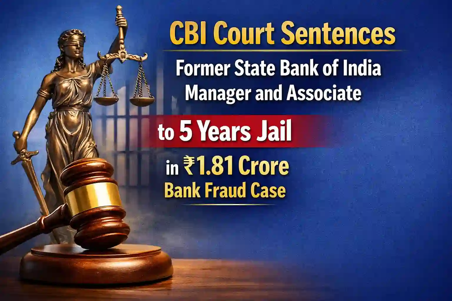 SBI Allahabad Manager sent to 5 years Jail in Fake Home Loan Scam Case