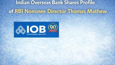 Indian Overseas Bank Shares Profile of RBI Nominee Director Thomas Mathew