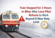 Train Stopped for 3 Hours in Bihar After Loco Pilot Refuses to Work Beyond 9-Hour Duty Limit