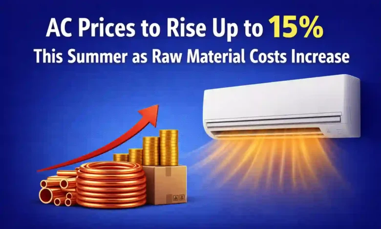 AC Prices to Rise Up to 15% This Summer as Raw Material Costs Increase