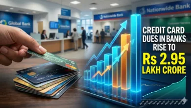 Credit Card Dues in Banks Rise to Rs 2.95 Lakh Crore