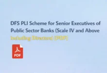 DFS PLI Scheme for Senior Executives of Public Sector Banks (Scale IV and Above including Directors) [PDF]
