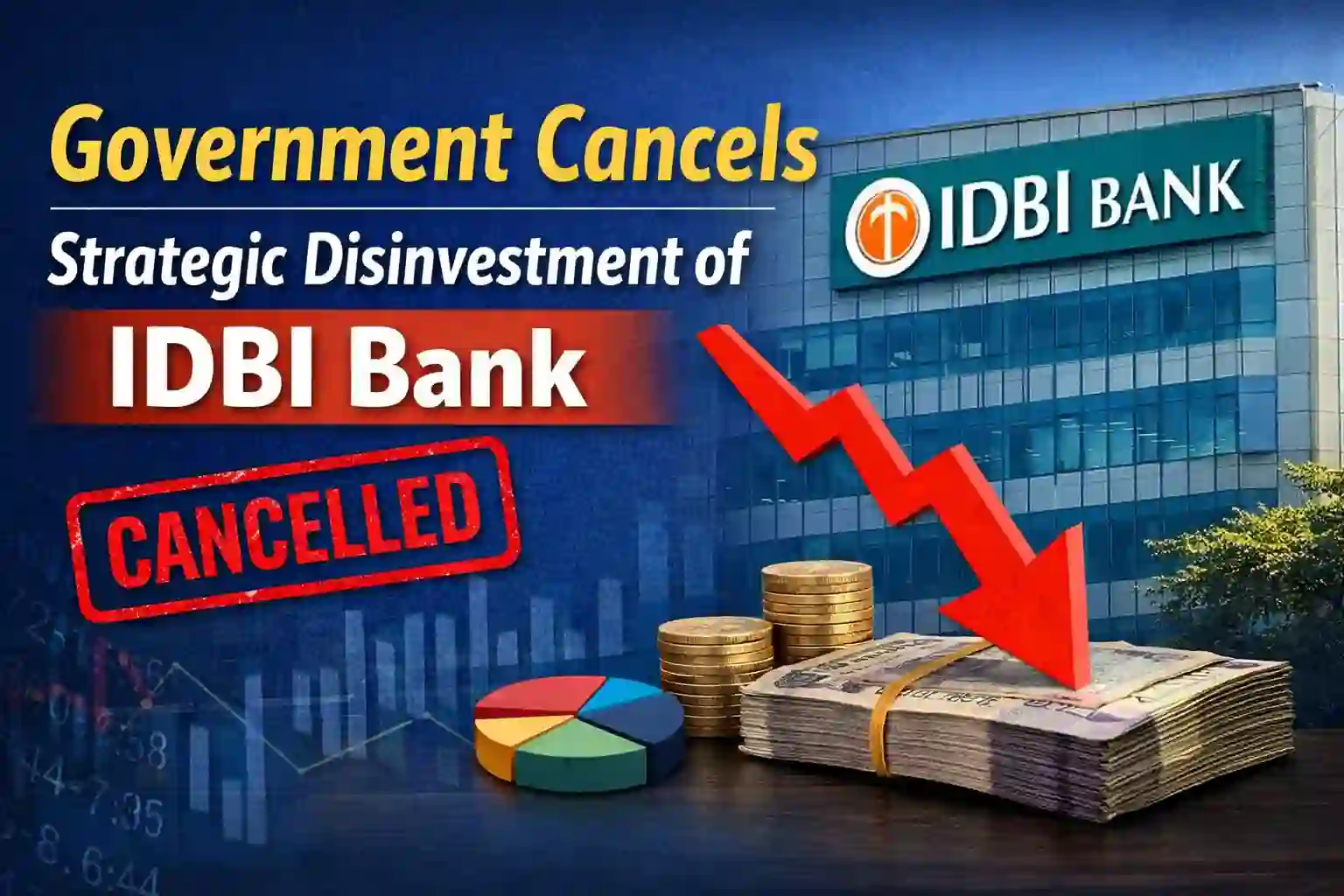 Government Cancels Strategic Disinvestment of IDBI Bank