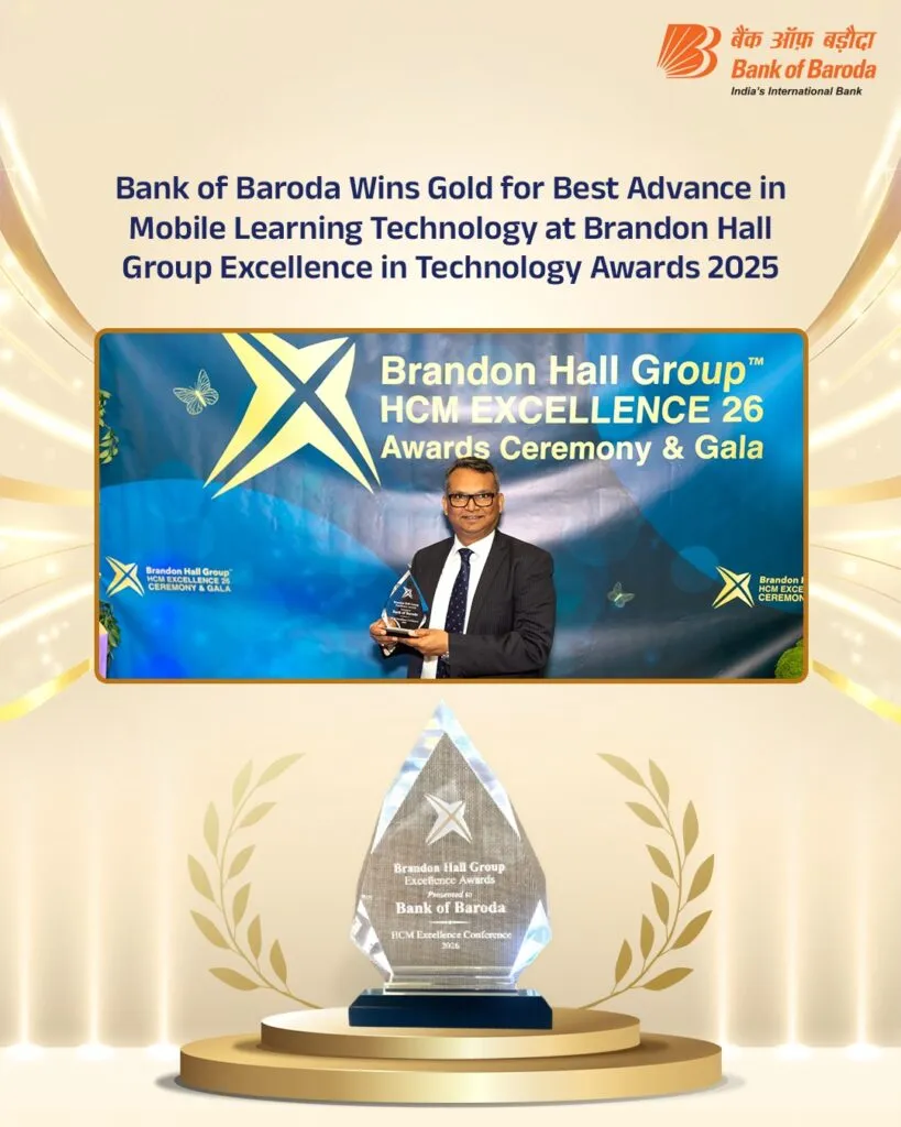 Bank of Baroda wins award for Baroda Gurukul