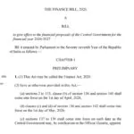 Finance Bill 2026 PDF