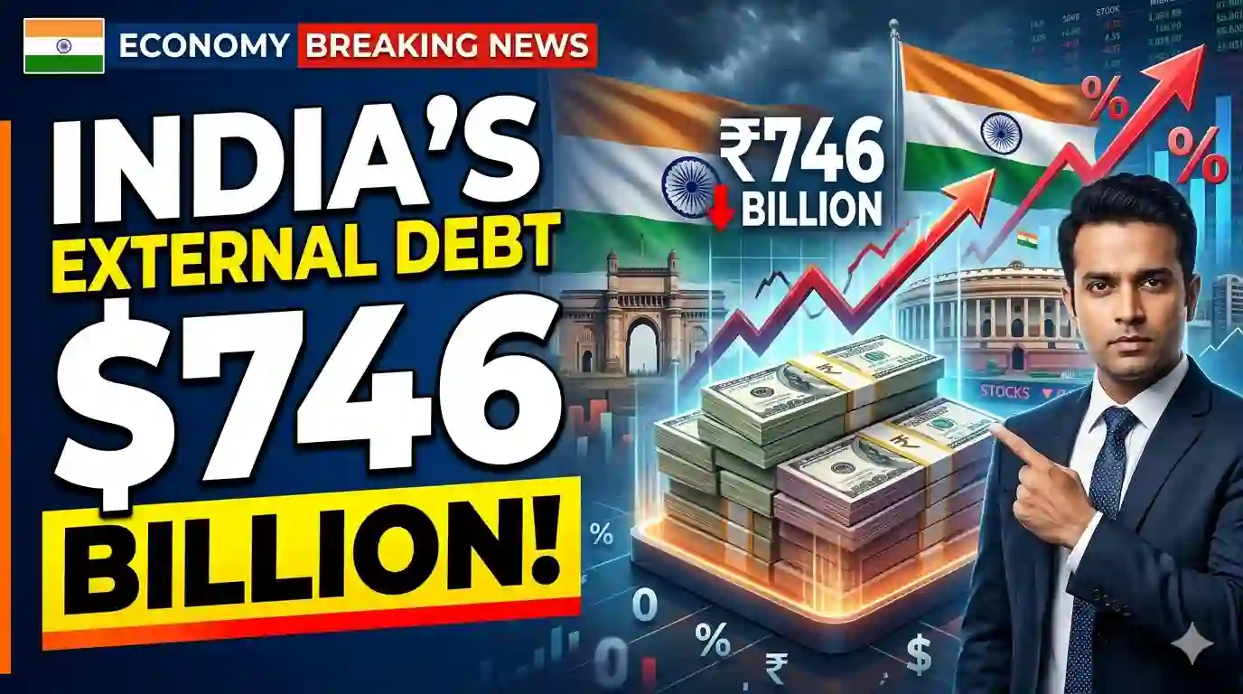 India’s External Debt Rises from $83.8 Billion in 1991 to $746 Billion in 2025
