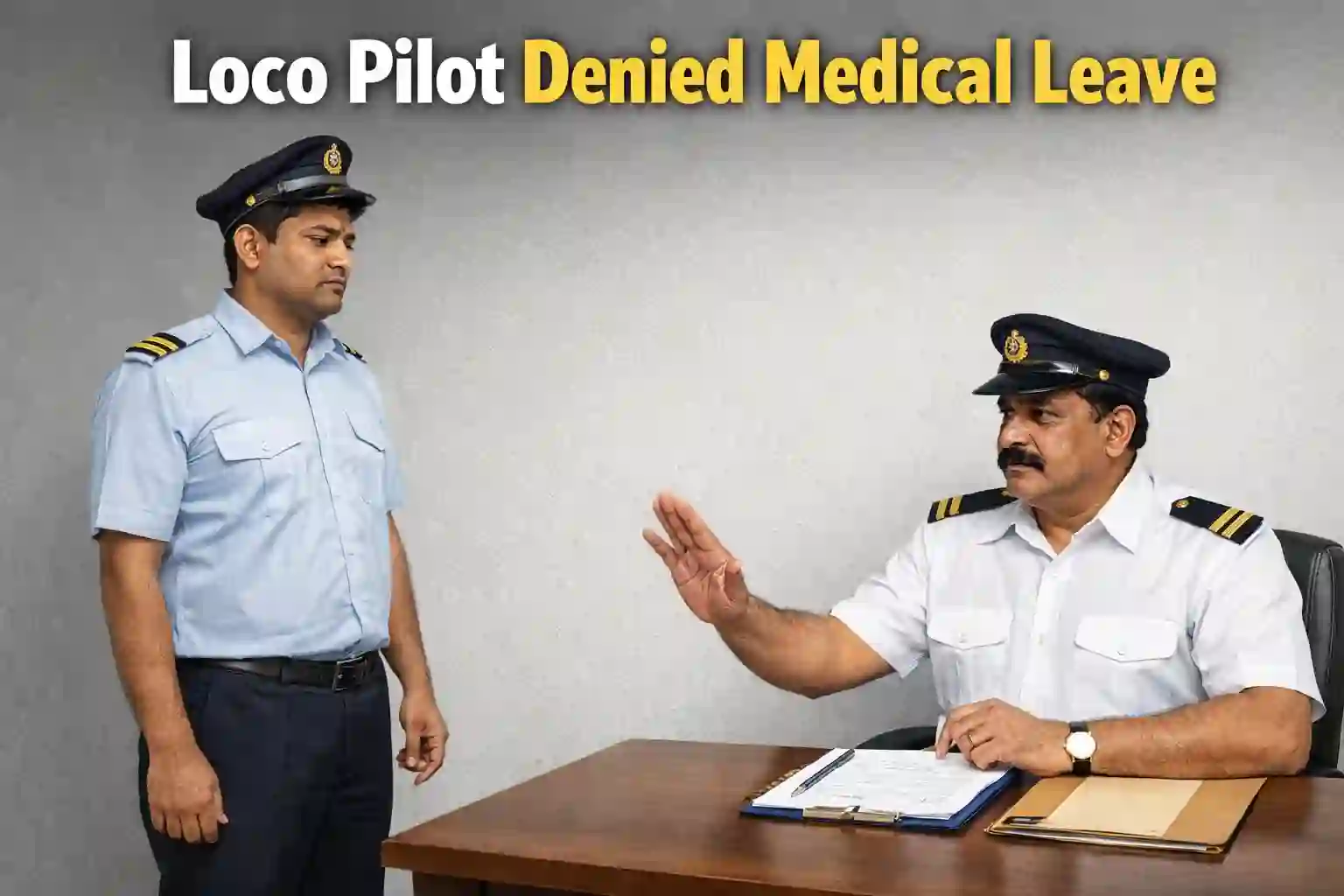 Lucknow: Loco Pilot Undresses Before Senior Officer After Being Denied Medical Leave