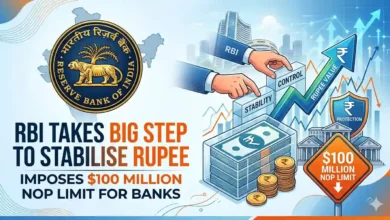 RBI Takes Big Step to Stabilise Rupee, Imposes $100 Million NOP Limit for Banks