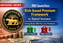 RBI launches Risk-based Premium Framework for Deposit Insurance, Strong Banks will pay Less Premium
