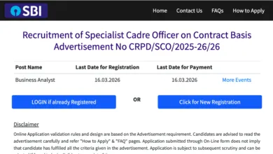 SBI Vacancy Released for Business Analyst Post, Salary Rs.25 Lakhs