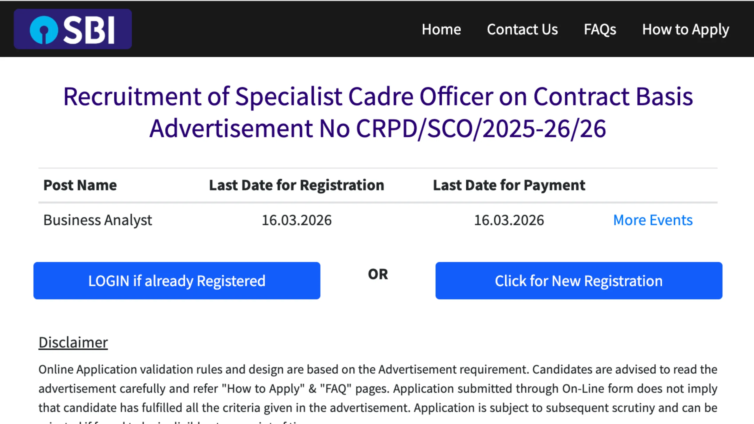 SBI Vacancy Released for Business Analyst Post, Salary Rs.25 Lakhs