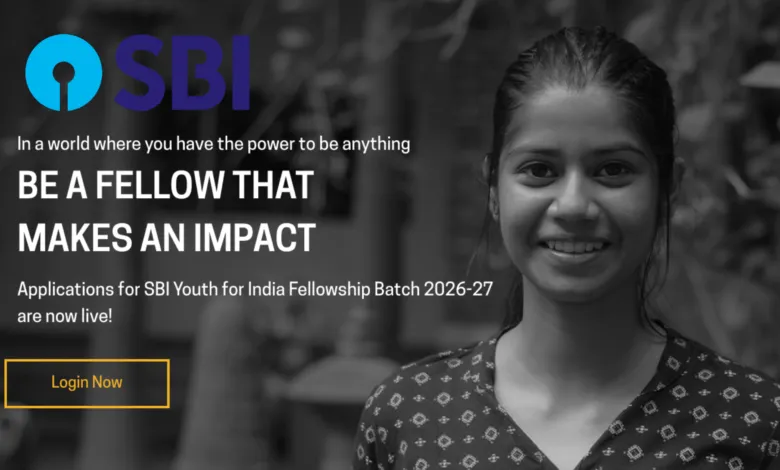 SBI Youth for India Fellowship 2026 Registrations Open