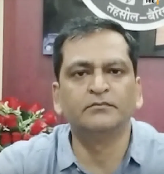 SDM Alok Pratap Singh