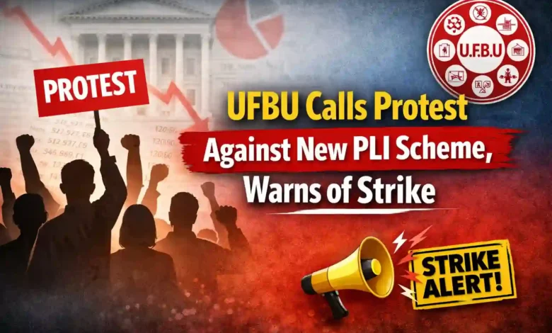 UFBU Calls Protest Against New PLI Scheme, Warns of Strike