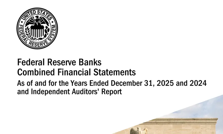 US Federal Reserve Board releases annual audited financial statements