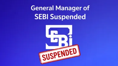 General Manger of SEBI Suspended