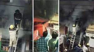 Fire Breaks Out at Indian Bank Branch in Ratlam