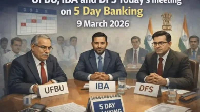 UFBU, IBA and DFS Today's meeting on 5 Day Banking - 9 March 2026
