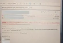 Auditor requests branch head to open branch on Sunday to complete audit