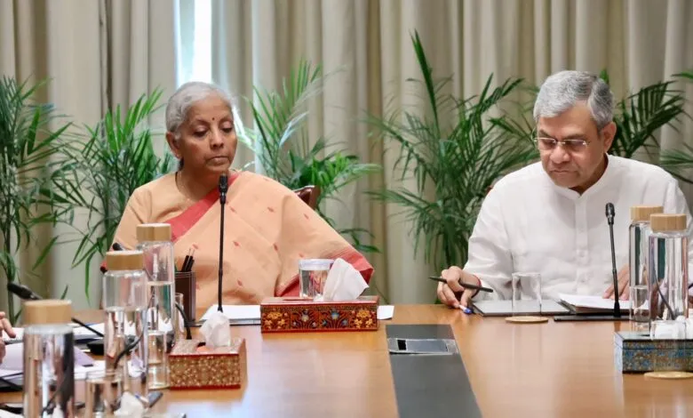 FM Sitharaman meeting with IT Minister