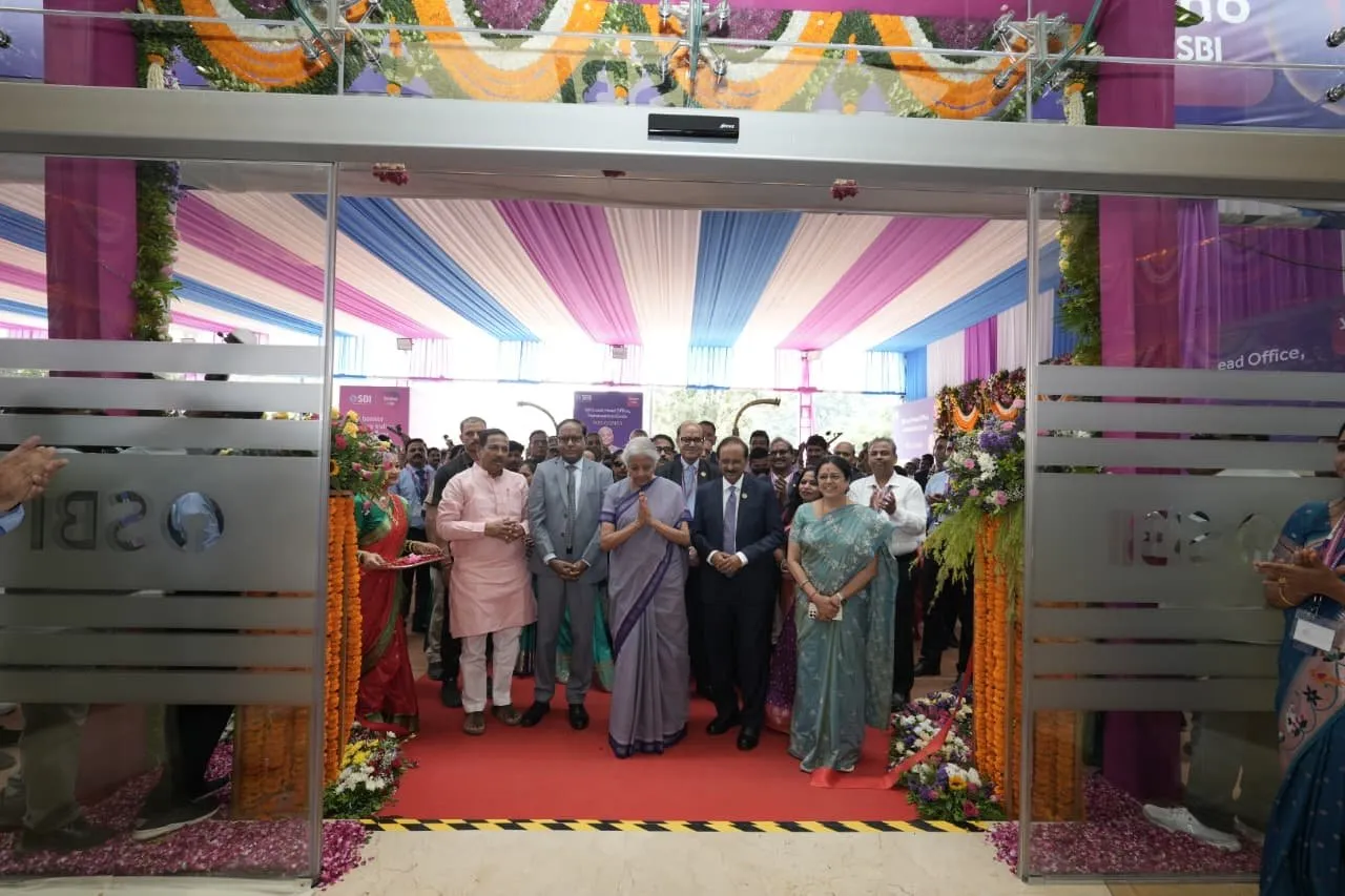 SBI new LHO inaugurated in Pune, FM Sitharaman praises SBI