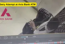 Cash Loot Attempt at Axis Bank ATM in Meerut