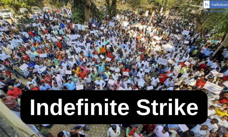 Govt Employees in Maharashtra start Indefinite Strike