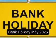 Bank Holidays May 2026 Complete List State Wise